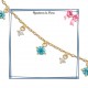 Collier filigrane en plaqué or 