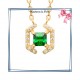 Collier filigrane en plaqué or 