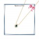 Collier filigrane en plaqué or 