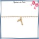 Collier filigrane en plaqué or 