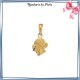 Collier filigrane en plaqué or 