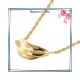 Collier filigrane en plaqué or 