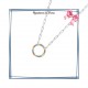 Collier filigrane en plaqué or 