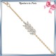 Collier filigrane en plaqué or 