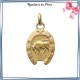 Collier filigrane en plaqué or 