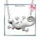 Collier filigrane en plaqué or 