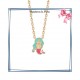 Collier filigrane en plaqué or 
