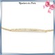 Collier filigrane en plaqué or 