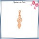 Collier filigrane en plaqué or 