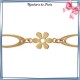 Collier filigrane en plaqué or 