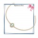 Collier filigrane en plaqué or 