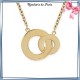 Collier filigrane en plaqué or 