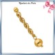 Collier filigrane en plaqué or 