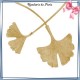 Collier filigrane en plaqué or 