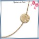 Collier filigrane en plaqué or 