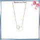 Collier filigrane en plaqué or 