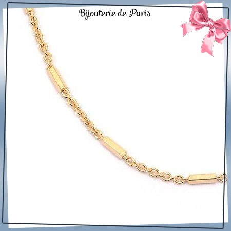 Bracelet barette en plaqué or - La Bijouterie de Paris