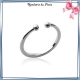 Bague ouverte boules en argent