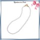 Collier perles de Majorque en plaqué or - 6 mm - La Bijouterie de Paris