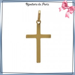 Croix plaqué or - La Bijouterie de Paris