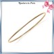 Bracelet jonc plaqué or 1/2 fil rond - 2 MM - 62 MM - La Bijouterie de Paris
