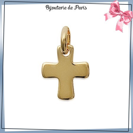 Croix plaqué or - La Bijouterie de Paris