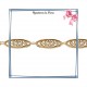Bracelet filigrane en plaqué or - La Bijouterie de Paris