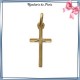 Croix plaqué or étoile - La Bijouterie de Paris