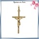Crucifix plaqué or - La Bijouterie de Paris